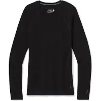 Smartwool Women's Merino 250 Baselayer Crew Boxed Intimo lana merinos Donna (XL, nero)