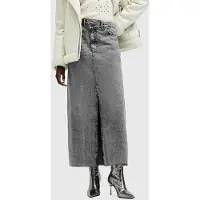 AllSaints Noir Maxi Skirt Vintage Black Taglia: 12 | Gonne di jeans Outlet | Donna | Nero