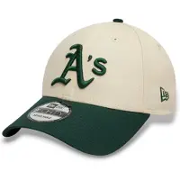 New Era Cappello da baseball '9FORTY OAKATH' beige chiaro / verde scuro