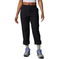 Columbia Women's Leslie Falls Convertible Pant Pantaloni da trekking Donna (14 - Long, nero)