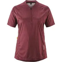 Gonso Women's Adventure Jersey Soft Touch Maglietta da ciclismo Donna (36, rosso)