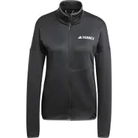 Adidas Women's XPR Light Fleece Giacca in pile Donna (XL, nero/grigio)