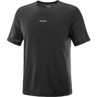 Salomon SHKout Core S/S Maglia da corsa Uomo (XL, nero)