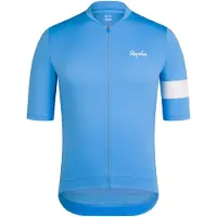 Rapha Core Jersey Maglietta da ciclismo Uomo (S, blu)