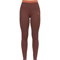 Odlo Women's Natural Performance Wool 130 Base Layer Tights Intimo lana merinos Donna (M, rosso)