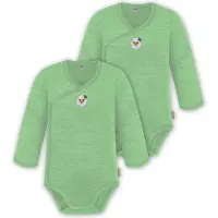 Normani Tutina / body per bambino 'Kaitaia' verde / verde chiaro / verde sfumato / colori misti