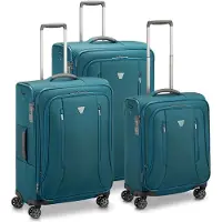 Roncato City 3.0 Set Valigie (grande, Medio, Cabina) - Verde Bottiglia