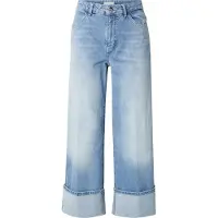 Rich & royal Culotte Roll-up Denim Organic Denim Blue Taglia: 27 | Pantaloni Outlet | Donna | Blu