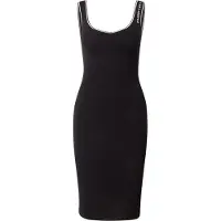 Karl Lagerfeld Knit Bodycon Dress Black Taglia: XS | Abiti Midi Outlet | Donna | Nero