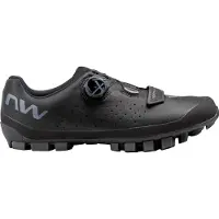Northwave Hammer Plus Scarpe da ciclismo (44,5, nero/grigio)