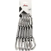 Austrialpin Rockit Set Aluminium Snap Hooks Rinvio (11 cm, grigio)