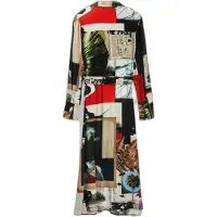 Desigual , Vestito disegnato da Mr. Christian Lacroix, Viscosa, XS