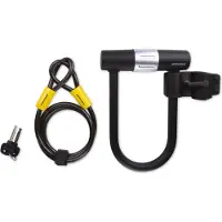 Dunlop Lucchetto A U Con Cavo E Staffa