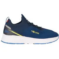 TROLLKIDS Kid's Balestrand Sneaker Scarpe per il tempo libero Bambini (41, blu/ spring leaf)
