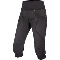 Ocun Women's Noya Jeans Organic Shorts Pantaloni da arrampicata Donna (XXS, grigio)