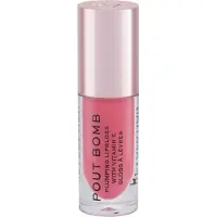 Makeup Revolution Pout Bomb Lucidalabbra Gloss Peachy 4,6 ml — Lucidalabbra