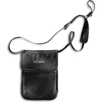 Tatonka Skin Folded Neck Pouch Borsello da collo nero/grigio