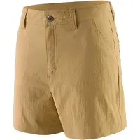 Patagonia Women's Quandary Shorts 5'' Pantaloncini Donna (34, beige)