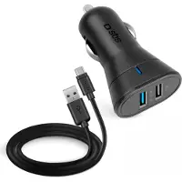 SBS Mobile Caricabatterie Per Auto Mini 2xusb