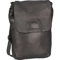 Harold's Submarine Borsa a tracolla Vera Pelle 15 cm nero