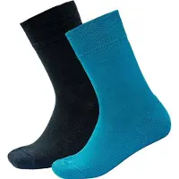Devold Kid's Daily Merino Medium Sock 2-Pack Calze casual Bambini (28-30, blu)