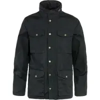 Fjällräven - Giacca versatile - Raven Jacket M Black per Uomo in Cotone - Taglia L - Nero