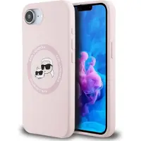 Karl Lagerfeld Custodia Per Telefono Liquid Silicone K&ch Heads Magsafe Iphone 16e