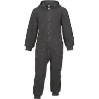 Engel Baby Overalls with Hood and Zip Tuta outdoor Bambini (86/92, grigio)