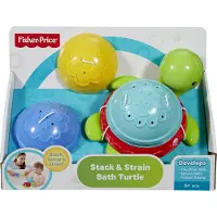 Fisher Price Stack & Strain Tartaruga — Giocattolo da bagno