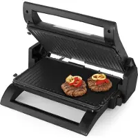 Princess 112536 - Nero - Acciaio inox - Plastica - Acciaio inox - Pulsanti - 315 x 215 mm - Cina - 1500 W (01.112536.01.0