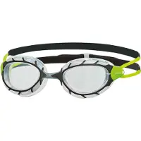 Zoggs Predator Occhialini da nuoto (Regular, grigio)