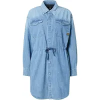 G-Star Relaxed Drawcord Denim Dress Faded Thames Taglia: XS | Abiti in T-Shirt Outlet | Donna | Blu