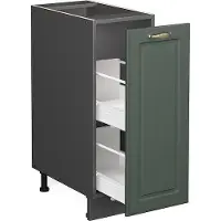 Vicco Armadio cucina dispensa alto Fame-Line Verde-oro rustico 30 cm senza piano di lavoro, Model 38008