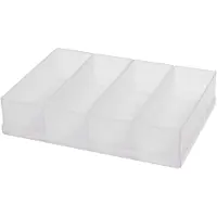 Raaco set di divisori 4 pezzi trasparenti per n. 871325-871332,871545-871552 e 4xA8-2 - 136457