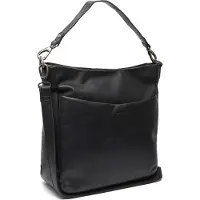 The Chesterfield Brand Regina Borsa a spalla Vera Pelle 27 cm nero