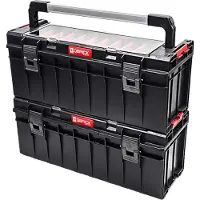 Qbrick System System PRO 700 Expert impilabile 650 x 270 x 272 mm 29l IP54 con 11 scomparti