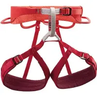 Petzl - Imbrago da arrampicata - Luna Coral Red per Donne - Taglia S - rosso