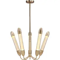 UMAGE lampada a sospensione Lemon Squeeze corta, ottone, Ø 68,8 cm