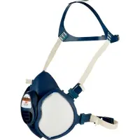 3M Respiratore mascherina a semi maschera con filtri al carbone attivo