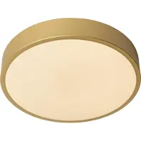 Lucide Plafoniera LED Unar, oro opaco, Ø 30 cm