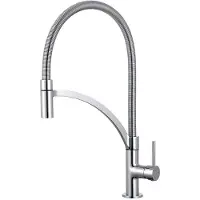 EDM Miscelatore monocomando per lavello con bocca alta. mod. ibiza