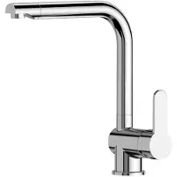 EDM Miscelatore monocomando per lavello con bocca alta mod. calella