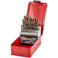 Fischer Group Punta Da Trapano Per Metallo Hss-co Din338 1-13 543330 25 Unità