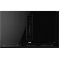 Teka Piano Cottura A Induzione Con Estrattore Mastersense Air Aff 87601 Mst 80 Cm 6 Fuochi