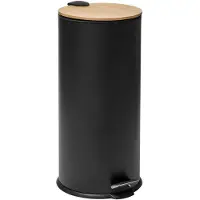 5 Five Bidone Della Cucina Baltik In Bambù 65 Cm