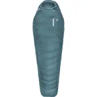Grüezi Bag Biopod Down Hybrid Ice Cold Sacco a pelo in piuma (180 cm, grigio)