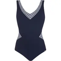 Sunflair Costume intero blu scuro / bianco