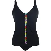 Sunflair Tankini blu chiaro / mela / lilla / nero