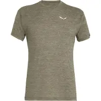 Salewa Puez Melange Dry S/S Tee T-shirt Uomo (48, olivia)