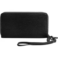 Bugatti Elsa Portafoglio Protezione RFID Vera Pelle 19 cm nero